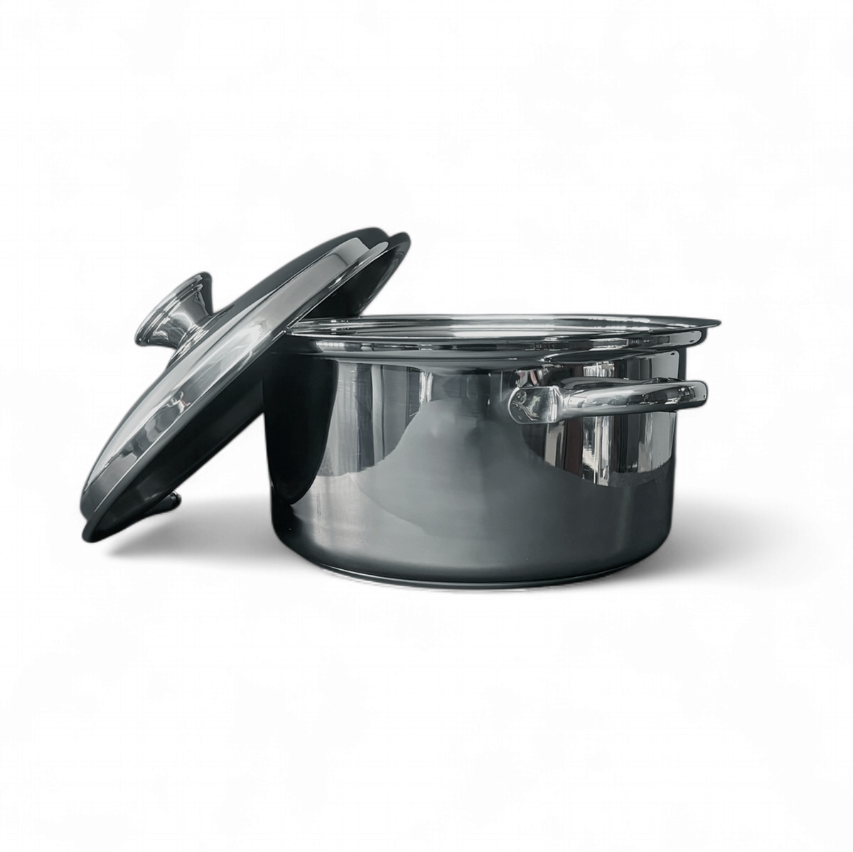 BATERIA DE COCINA EN ACERO QUIRÚRGICO 5 CAPAS