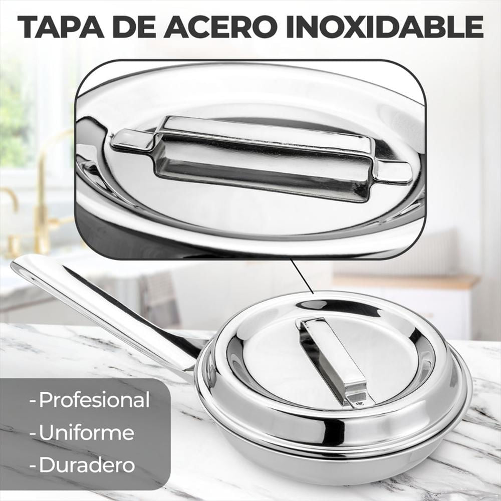 SARTEN MINI GOURMET 5 CAPAS